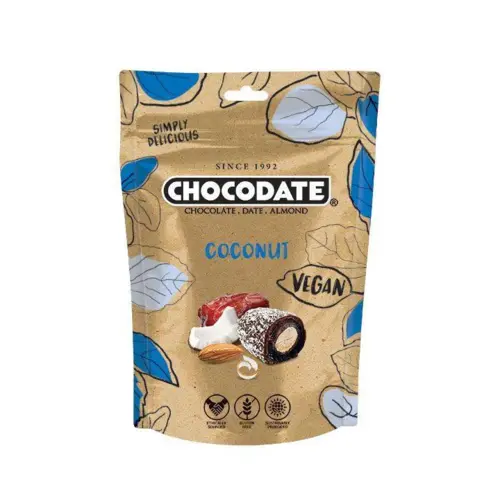 Chocodate coconut, vegansk, 80g