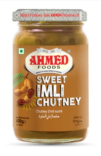 SWEET IMLI CHUTNEY, AHMED FOODS 400G
