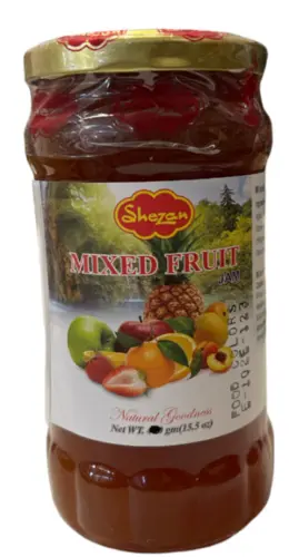 MIXED FRUIT Jam, SHEZAN 370G