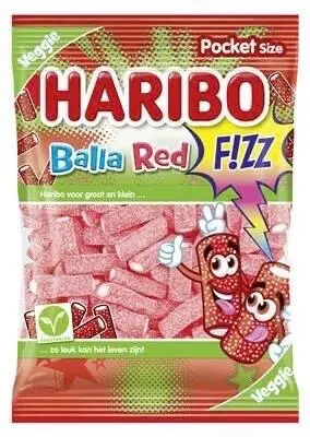 Balla Red Fizz, Haribo 70G