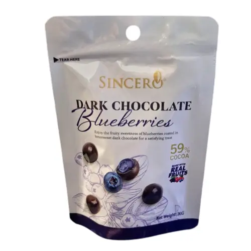 Dark Chocolate Blueberries, Sincero 30g