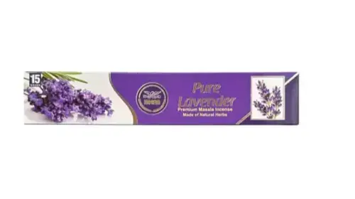 Røgelsespinde Lavendel, Heera 15g