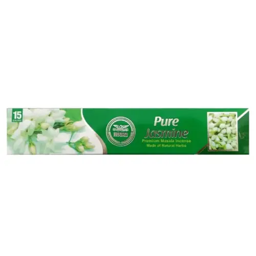Røgelsespinde Pure jasmine, Heera 15g