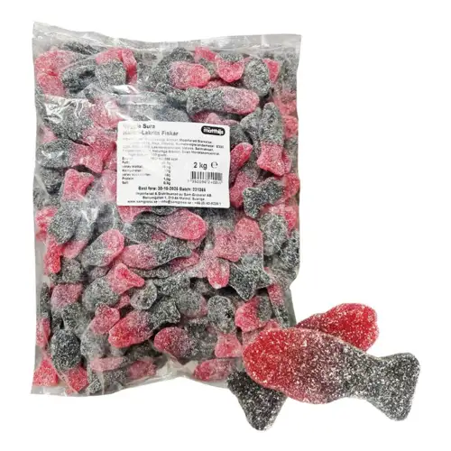 Sure Hindbær Lakrids Fisk, Matthijs 2 KG