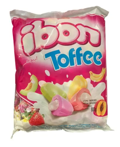 Ibon Toffee Frugtsmag, Elvan 800 g