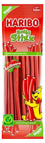 Balla Stixx Jordbær, Haribo 200g