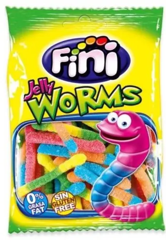 Jelly Worms Sour Fini 75g