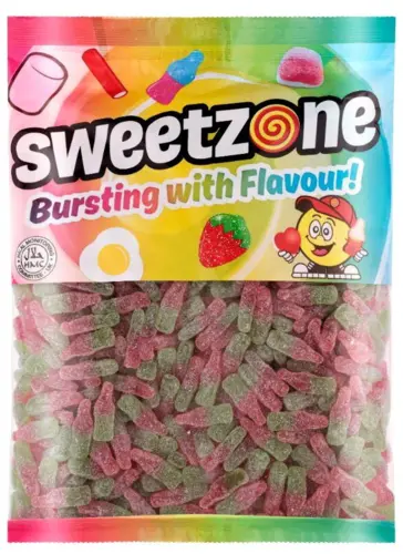 Fizzy Watermelon Bottles Sweetzone 1Kg