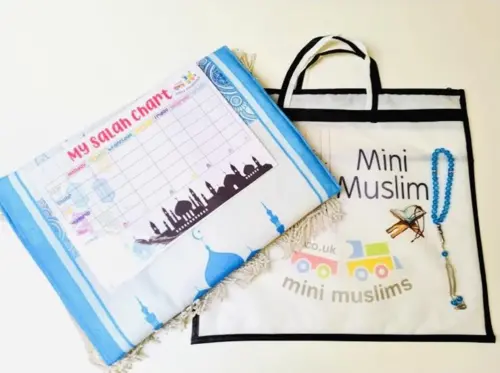 Blød Børnebedetæppe Med Salah Tracker