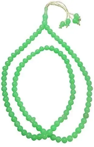 Glow In The Dark, Grøn Tasbeeh Med 99 perler