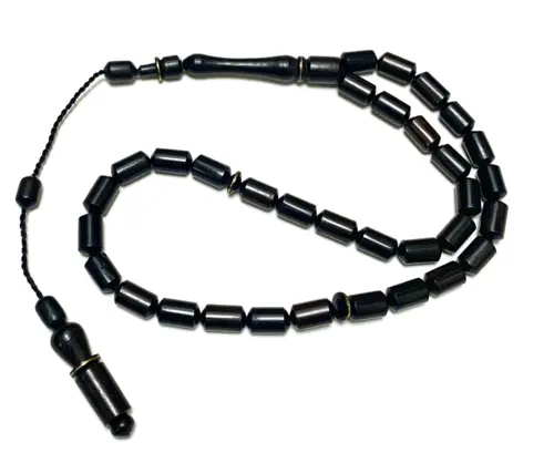 Ebony Træ Tasbih