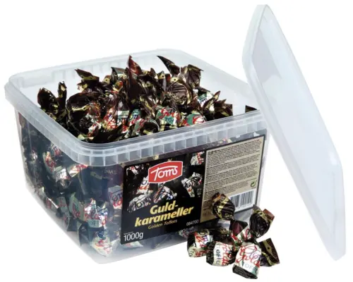 Guld Karameller Toms 900g