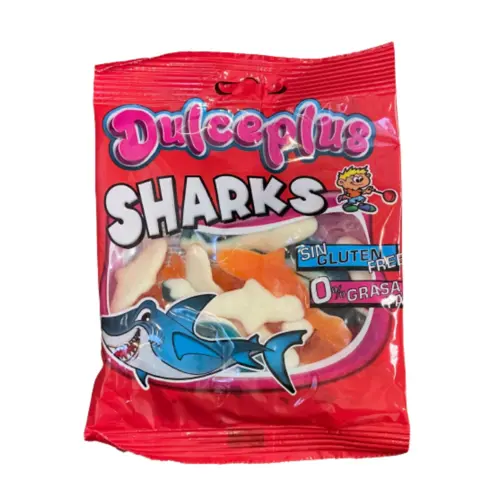 Jelly Sharks, Dulceplus, 100g