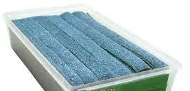 Sour Raspberry Belts Dulceplus 1600g