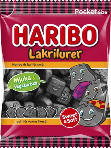 Lakrilurer Haribo 80g
