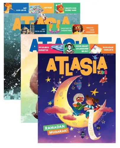Atlasia sættet, 3 hæfter (jan-marts)