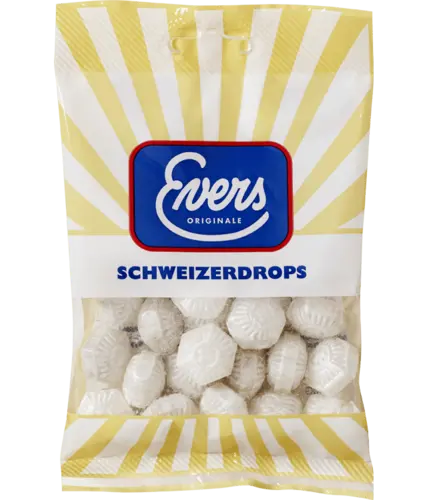 Schweizerdrops Evers 70 gr (bedst før 15-3-2026)