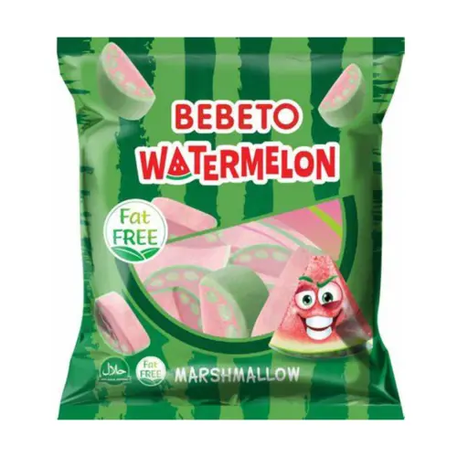 Watermelon, crazy marshmallow, Bebeto 250 g