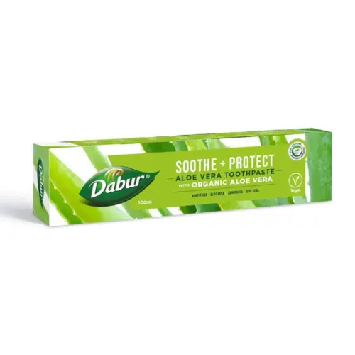 Dabur Soothe Protect Aloe Vera tandpasta, 100 ml