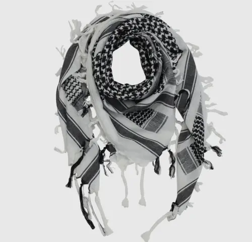Hvid/Sort Keffiyeh