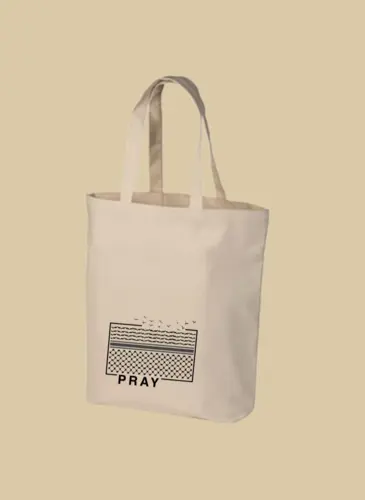 Pray Støt Palæstina Mulepose