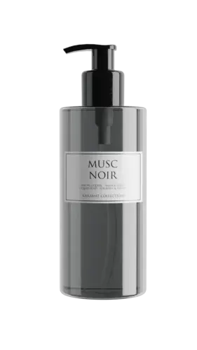MUSC NOIR Luksus flydende Sort sæbe 300ml
