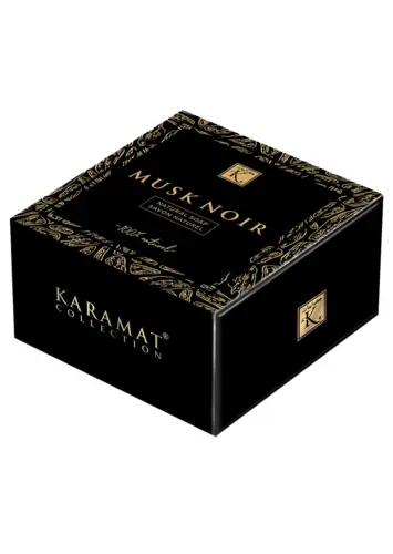 Sort Sæbe med Musk - Karamat Cosmetics 125gr