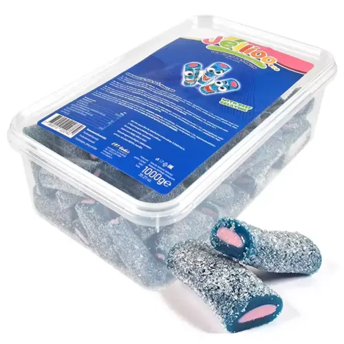 Sure Blå Hindbær - Jellioo 1kg