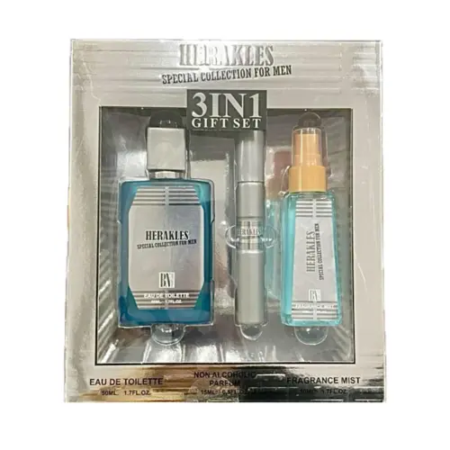 3 in1 Gavesæt For Mænd (Inspireret af Jean Paul Gaultier Parfume)