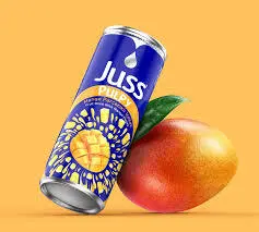 Frugt Drik Med Mango Stykker Juss Pulpy 250ml