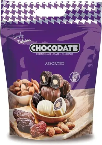 Chokodadler fra ChocoDate Blandet 230g
