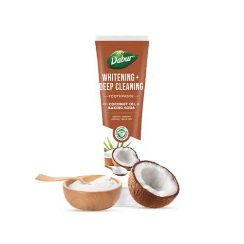 Coconut Oil + Baking Soda Toothpaste