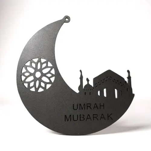 Umrah Mubarak Træpynt Halvmåne