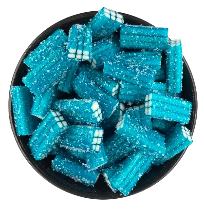 Sour Raspberry Brick 1kg Dulceplus