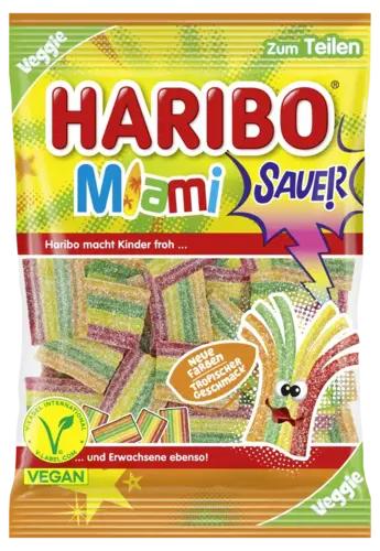 Miami Sour Haribo, 85 gr (Vegan)