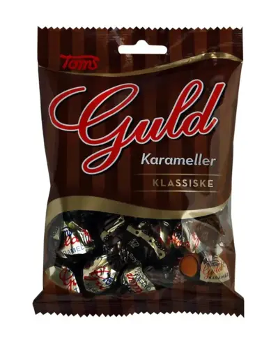 Guld Karameller 100g Toms