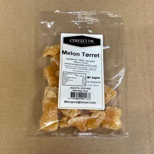 Tørret Melon, 80g