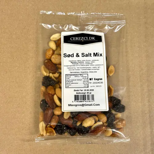 Sød og Salt mix, 80g
