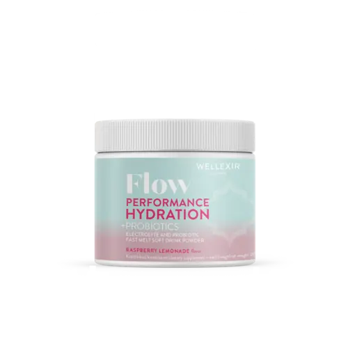 Wellexir Flow Hydration-drik Med Raspberry og Lemonade 300 gr