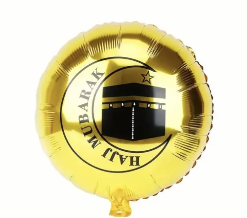 Hajj Mubarak Folie Ballon