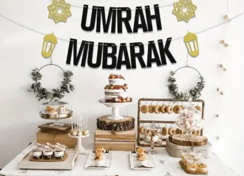 Umrah Mubarak banner