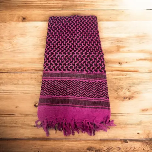 Lilla/Sort Keffiyeh