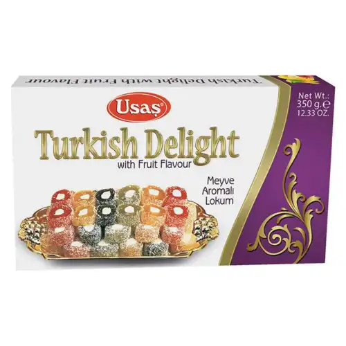 Tyrkisk Delight Med Frugtsmag 350G