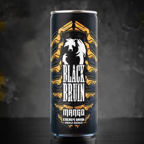 Black Bruin Mango, Energy Drink, 250ml