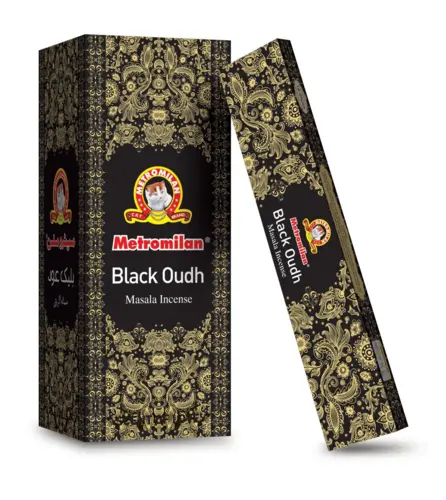 Black Oudh Røgelsespinde, Masala, 18 pinde