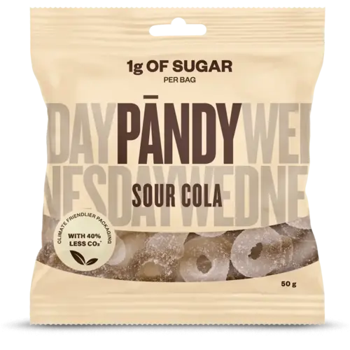 Sur Cola Smag Slik Pandy 50g