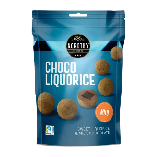 Choko Lakrids Mild Nordthy  110g