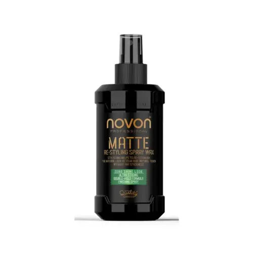 Matte Re-Styling Spray Wax Novon 200ml