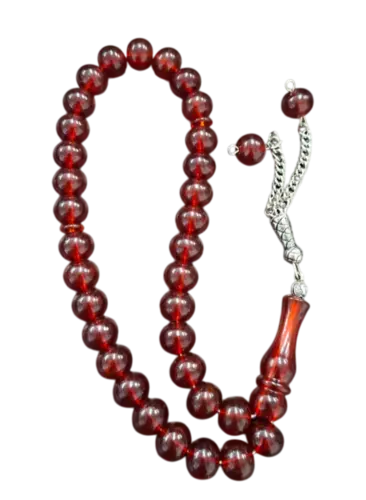 Kirsebær Farvet Tasbeeh (33 Perler)