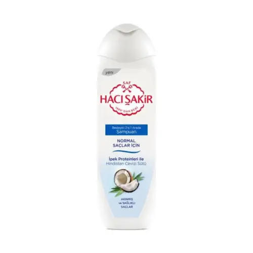 Haci Sakir Shampoo Kokos, 2 in1 Shampoo & Balsam 500ml